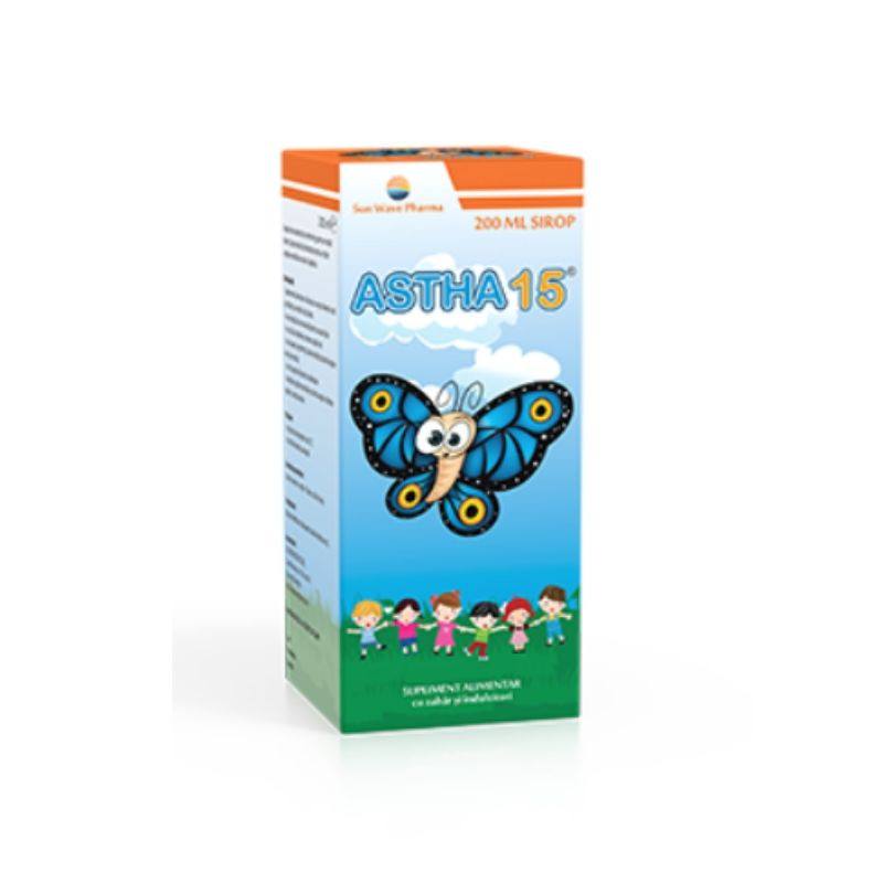 Astha -15 pentru hiper-reactivitate bronsica, 200ml, Sun Wave Pharma Alergii de sezon