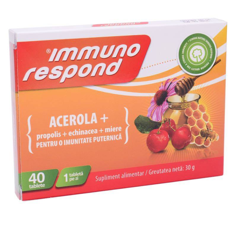 Immuno respond 750 mg, 40 comprimate 750 imagine 2022