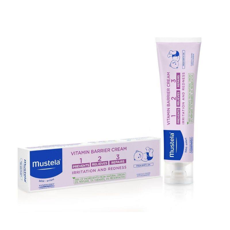 Mustela Crema impotriva iritatiei de scutec 123 Vitamin Barrier, 100ml 100ml