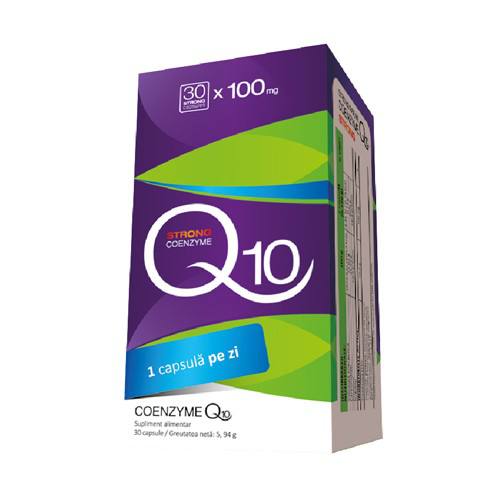 Strong Coenzime Q 10, 30 capsule Menopauza 2023-09-23 3