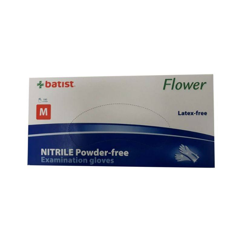 Manusi Maxter Blue Nitril M, 100 bucati/cutie 100 imagine noua