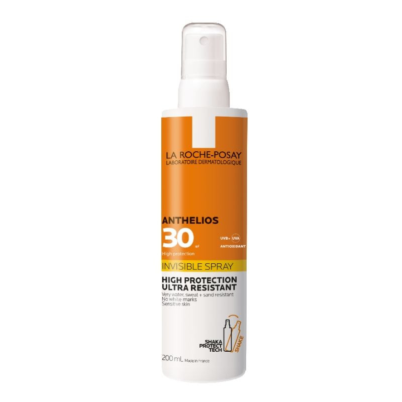Anthelios Spray Invizibil SPF30, 200ml, La Roche-Posay Frumusete si ingrijire