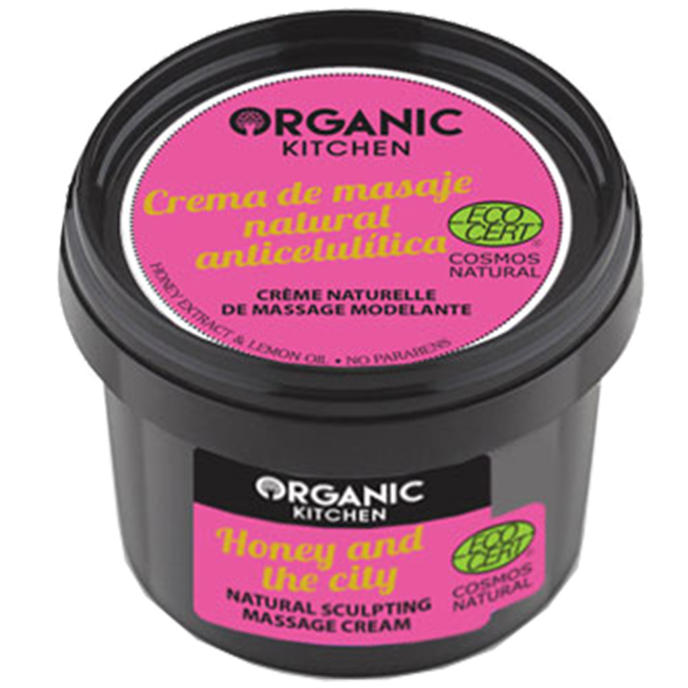 Organic Kitchen Honey and the city Crema modelatoare masaj 100 ml 100 imagine teramed.ro