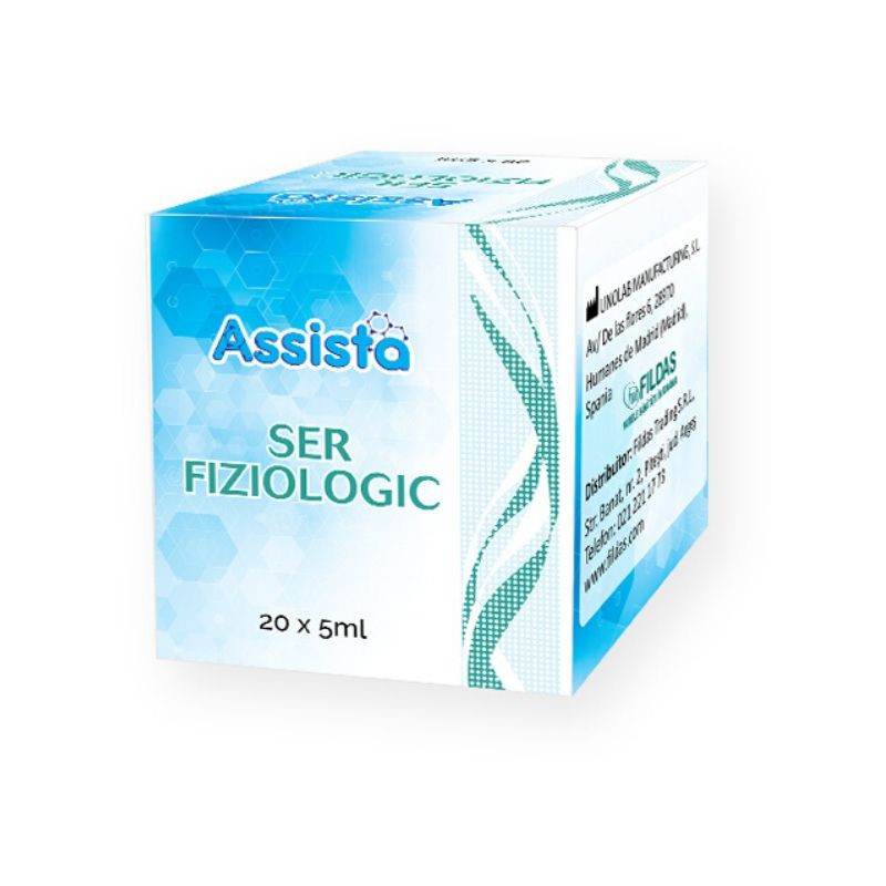 Assista Ser fiziologic 0.9%, 20 unidoze*5 ml 0.9- imagine noua