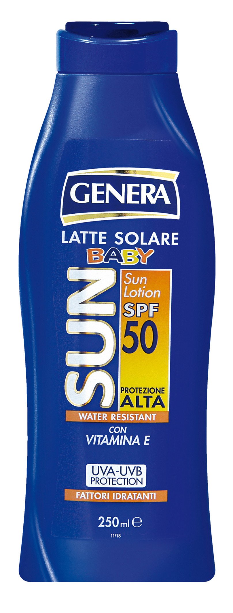 Genera SUN Lapte solar Baby SPF50, 250 ml Frumusete si ingrijire