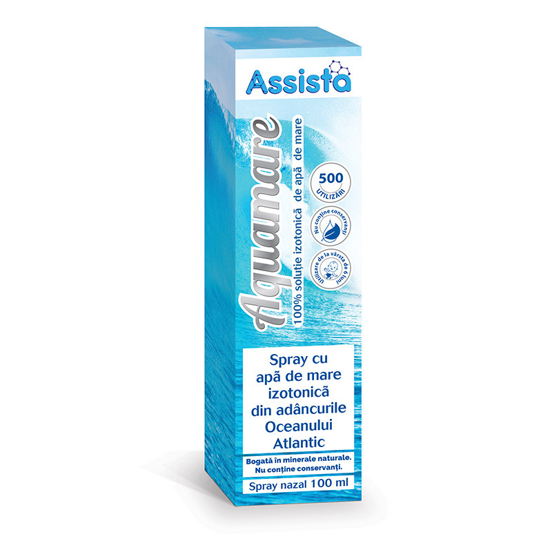 Assista Aquamare spray nazal izotonic, 100 ml 100 imagine 2022