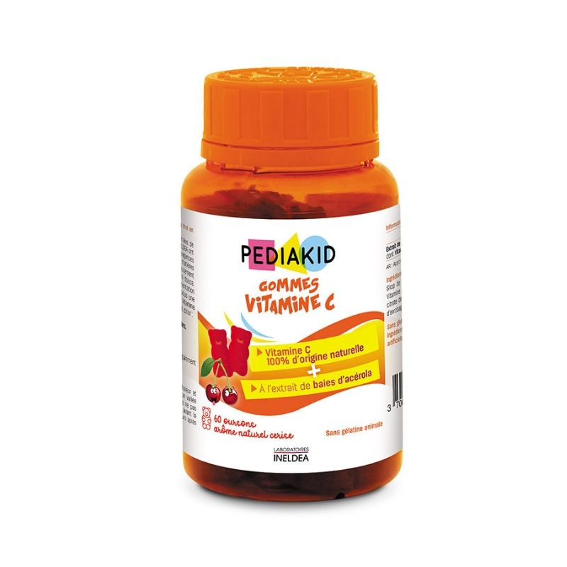 Pediakid Gommes vitamina C, 60 jeleuri