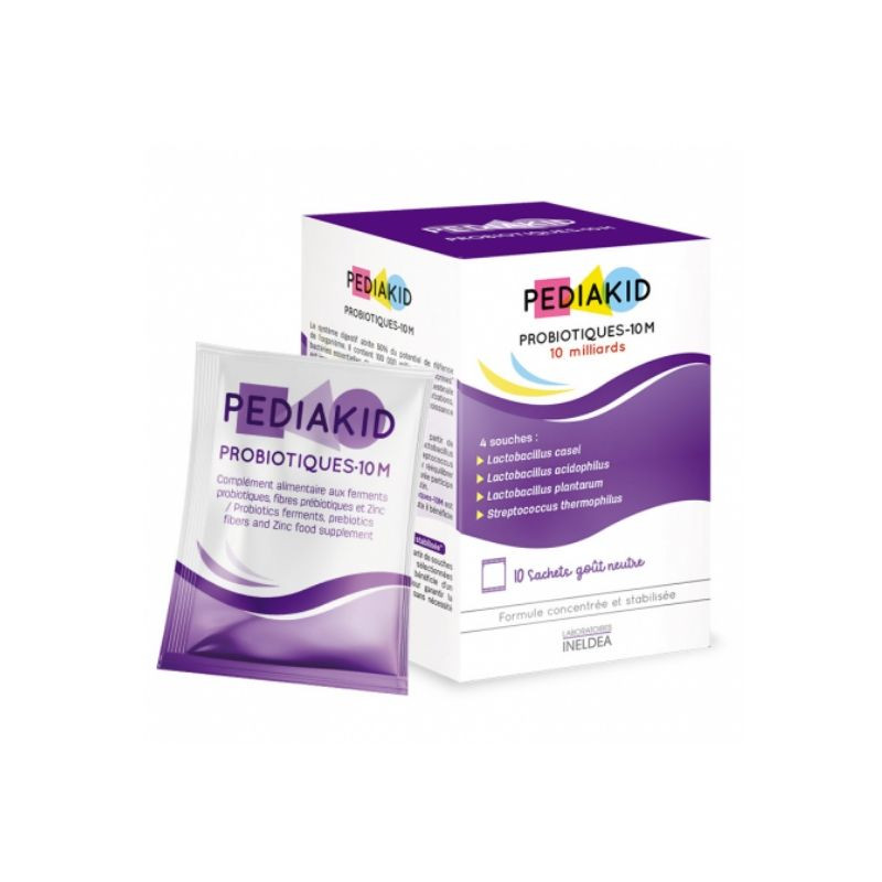 Pediakid Probiotiques, 10 Plicuri