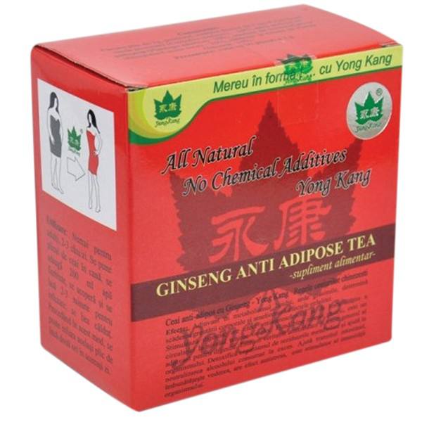 YK- Ceai antiadipos cu ginseng 2g x 30pl. Ceai antiadipos 2023-09-25