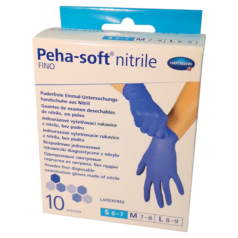 HartMann Peha-soft manusi nitrile fino S x 10 buc farmacie nonstop online pret mic aptta
