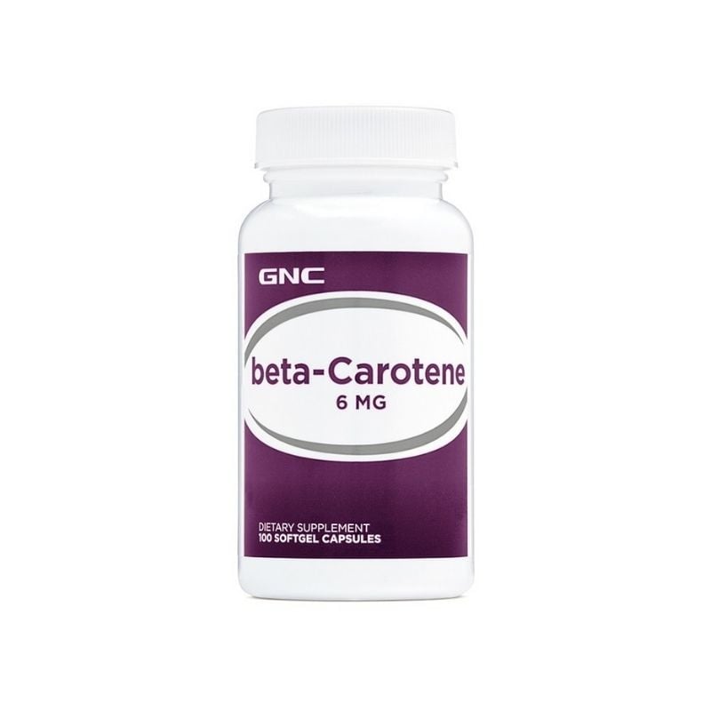 GNC Beta Caroten 6 mg, 100 comprimate 100 imagine noua