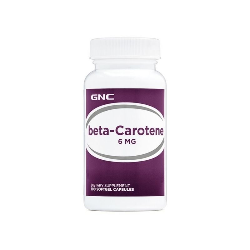 Gnc Beta Caroten 6 Mg, 100 Comprimate