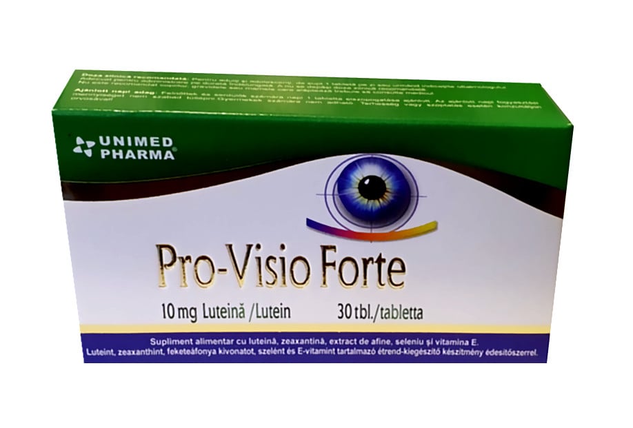 Pro-Visio Forte, 30 tablete farmacie nonstop online pret mic aptta