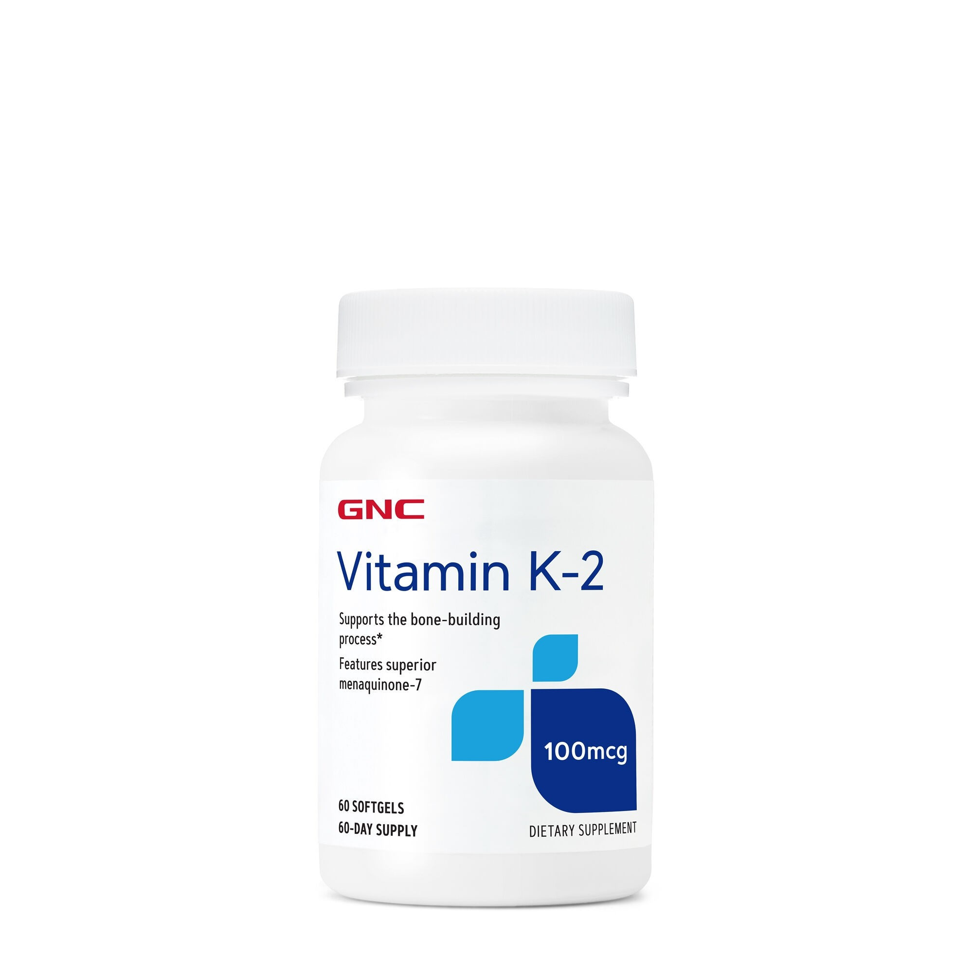 GNC Vitamin K-2 100 mcg, 60 comprimate La Reducere 100