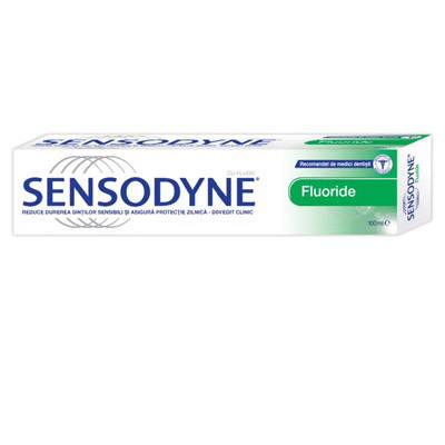 Sensodyne pasta dinti fluoride, 100ml 100ml imagine teramed.ro