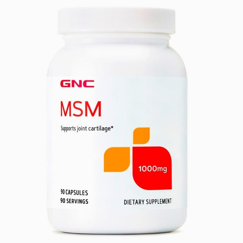 GNC MSM 1000 mg, pentru cartilaje sanatoase, 90 comprimate La Reducere 1000