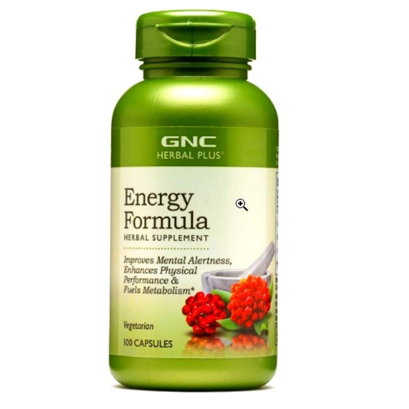 GNC Energy Formula, cu Ginseng, 100 capsule La Reducere 100