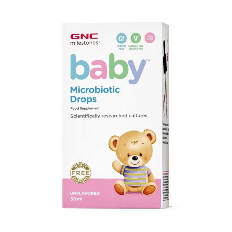 GNC Baby Microbiotic picaturi, 30 ml Probiotice si enzime digestive