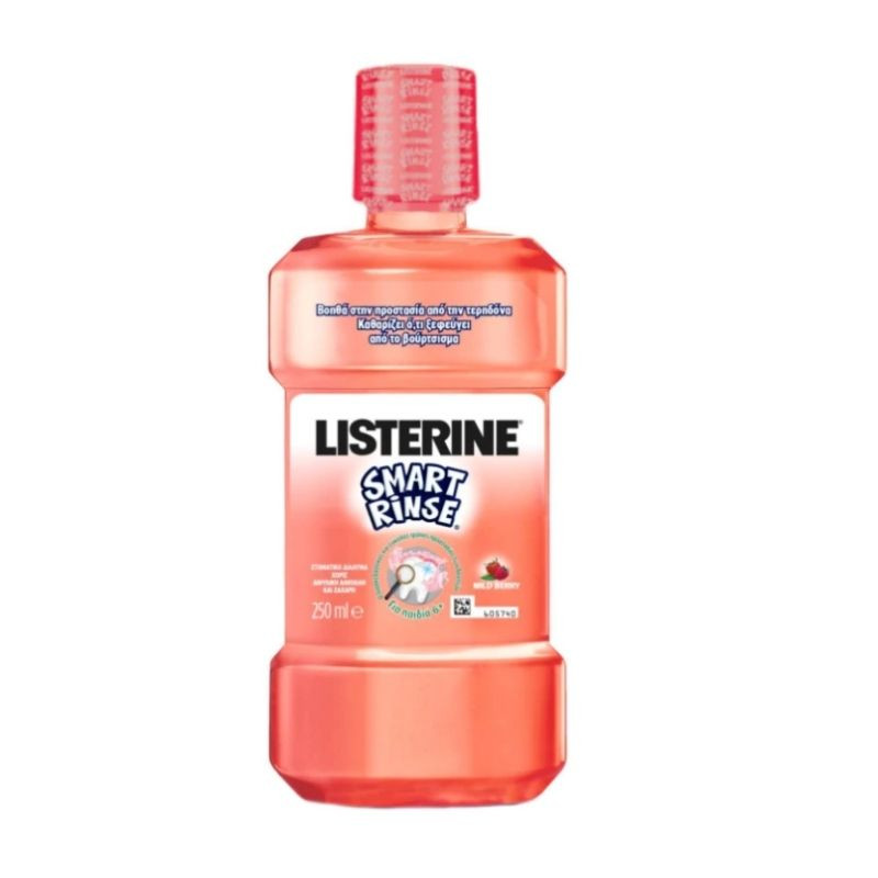 Listerine apa de gura copii Smart Rinse, 250 ml 250 imagine noua