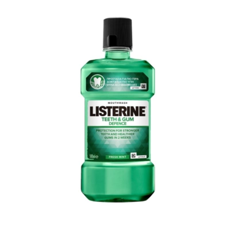Listerine apa de gura Teeth & Gum Defence, 500 ml 500 imagine teramed.ro