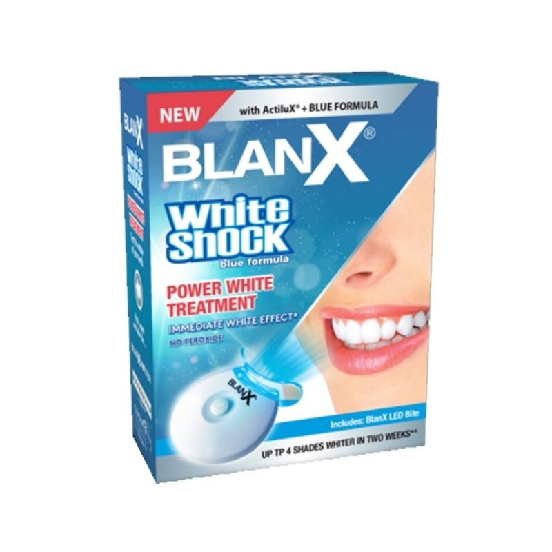 Blanx Dispozitiv albire dentara White Shock Power White Tratament, 50ml 50ml imagine noua