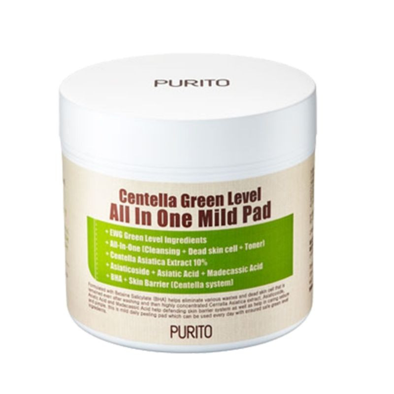 PURITO Centella Green Level Toner de fata dischete Frumusete si ingrijire
