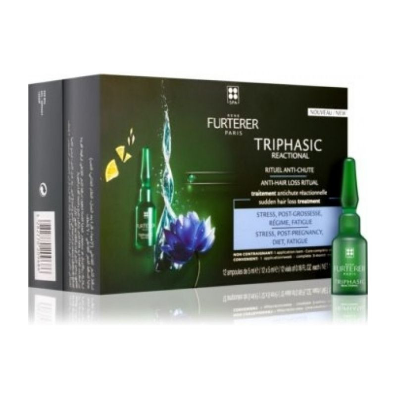 RENE FURTERER Triphasic Reactional ser concentrat 12 fiole * 5ml