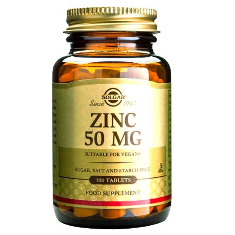 Solgar Zinc 50mg, 100 Tablete