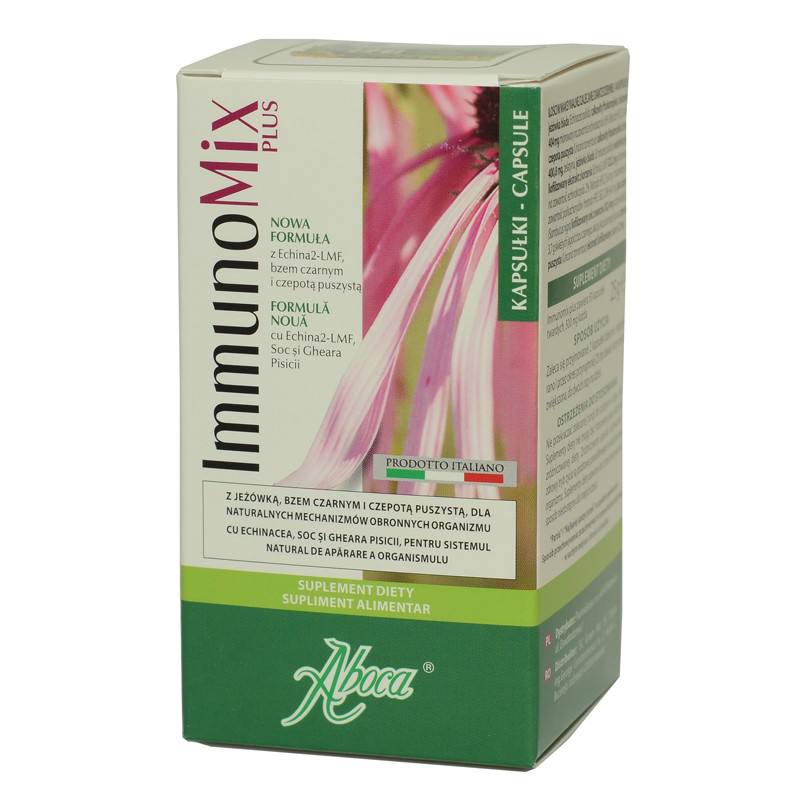 ABOCA Immunomix Plus – Supliment pentru cresterea imunitatii, 50 capsule Aboca imagine teramed.ro