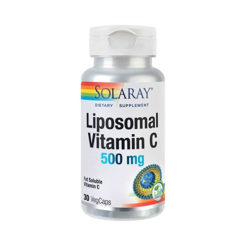 Secom Liposomal Vitamin C 500 mg, 30 capsule La Reducere 500