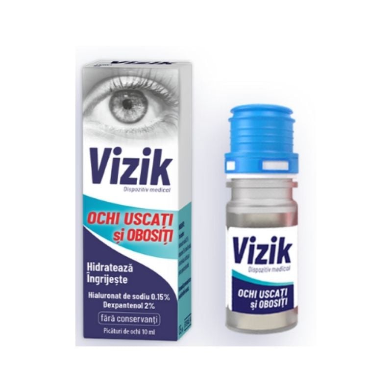 Vizik Picaturi Pentru Ochi Uscati Si Obositi, 10 Ml