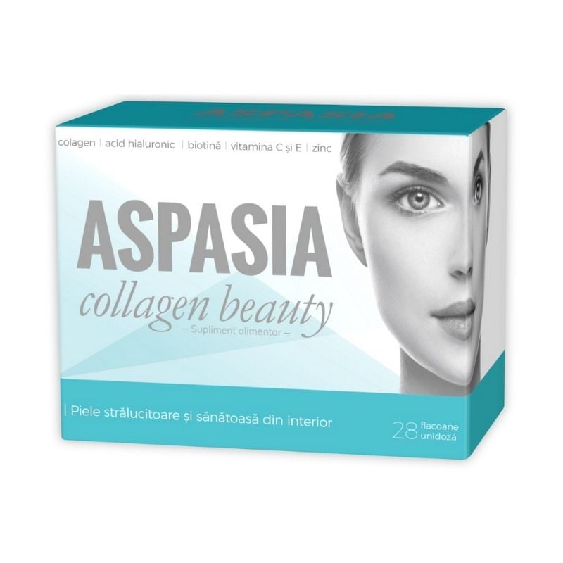 Aspasia Collagen Beauty, 28 flacoane