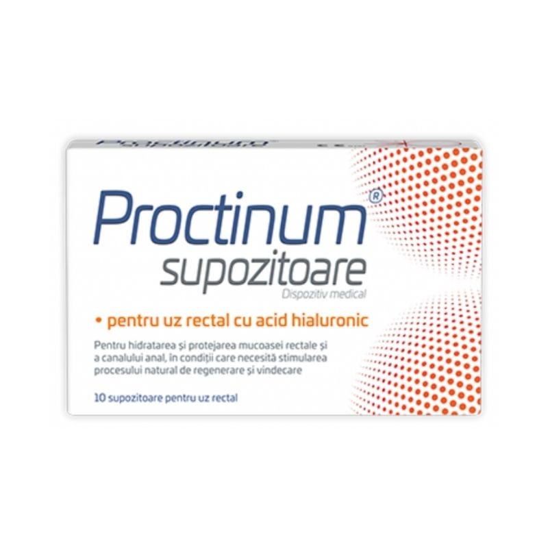 Proctinum Supozitioare, 10 Bucati