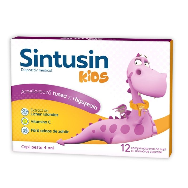 Sintusin Kids, 12 comprimate moi ORL 2023-09-24