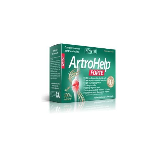 ArtroHelp Forte, 14 plicuri, Zenyth articulatii imagine teramed.ro