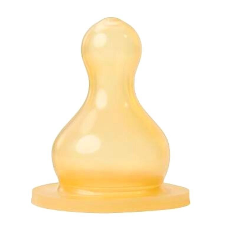 BabyN14304 Tetina latex rotunda cereale, 2 bucati Mama si copilul