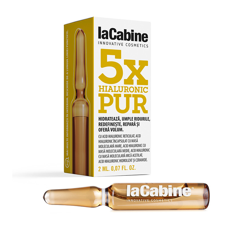 La Cabine 5x Pure Hyaluronic, 1 fiola*2ml Fiole pentru ten 2023-09-23