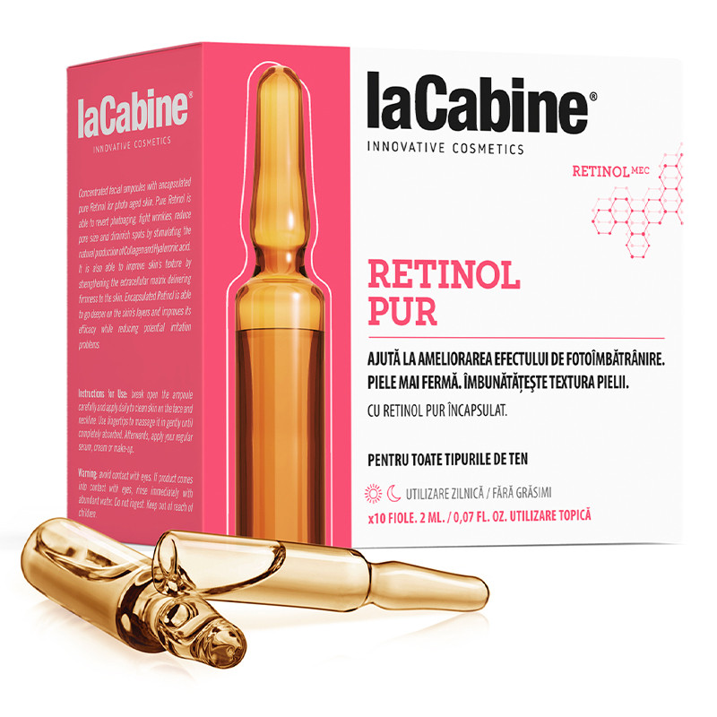 La Cabine Pure Retinol, 10 fiole*2ml Cabine imagine noua