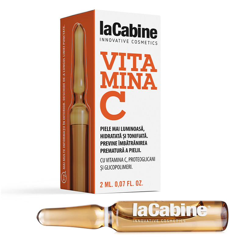 La Cabine Vitamina C, 1 fiola*2ml Fiole pentru ten 2023-09-23