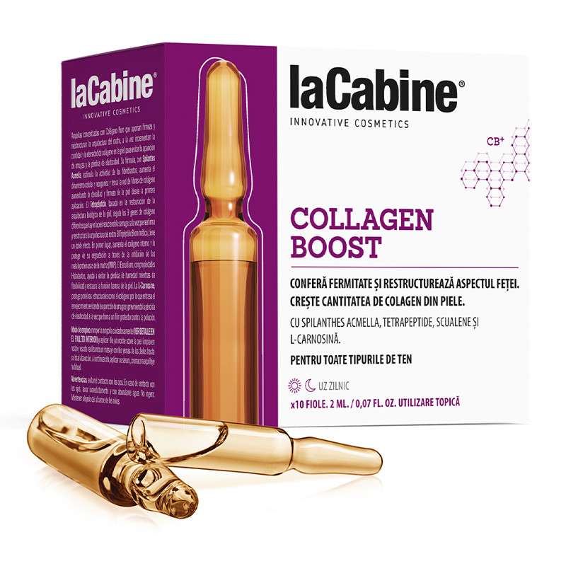 La Cabine Collagen Boost, 10 fiole*2ml Boost imagine noua