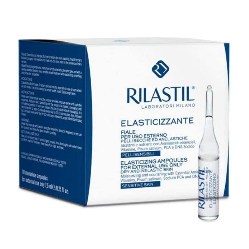 RILASTIL ELASTICIZING – Fiole ingrijire piele sensibila, inelastica, cu cicatrice, 10 x 5 ml Ingrijirea pielii 2023-09-24