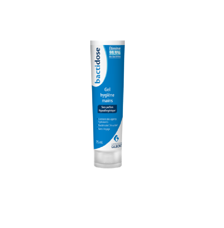 Bactidose gel hidroalcoolic fara parfum, 75 ml Antibacteriene imagine teramed.ro