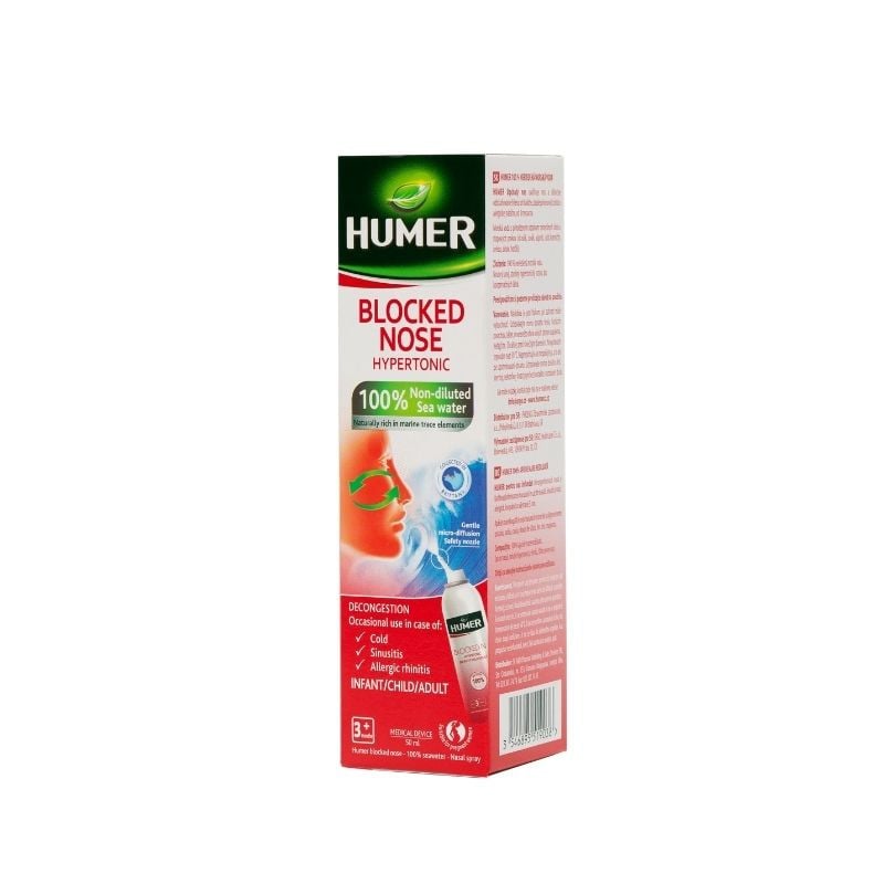 Humer decongestionant, 50 ml spray nazal Apa imagine noua