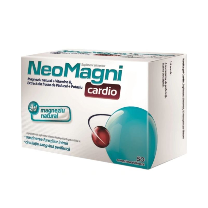 Neomagni Cardio, 50 tablete Inima sanatoasa 2023-10-03