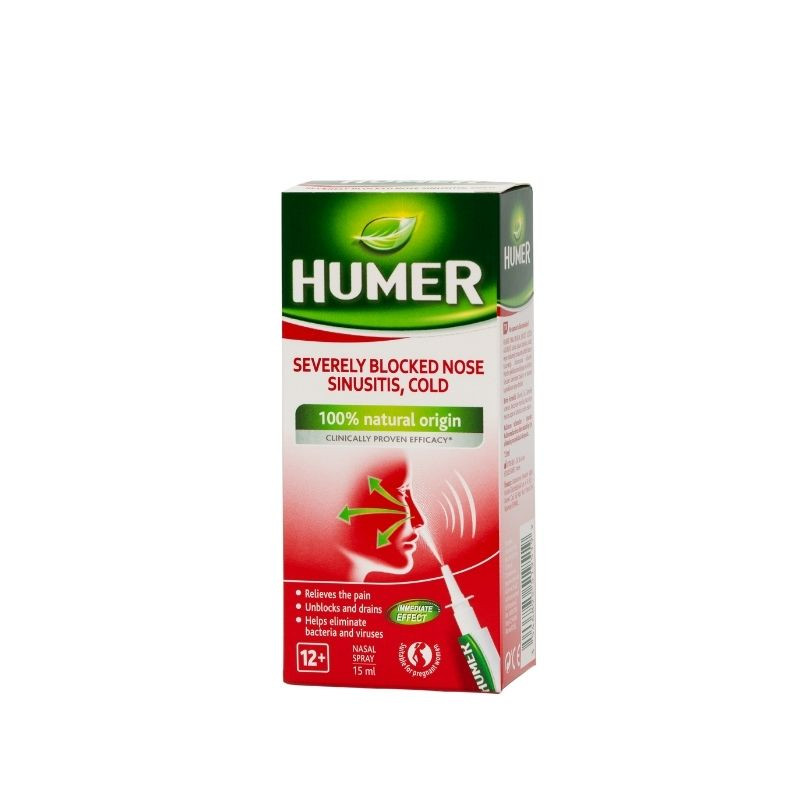 Humer spray sinuzita, 15 ml HUMER imagine teramed.ro