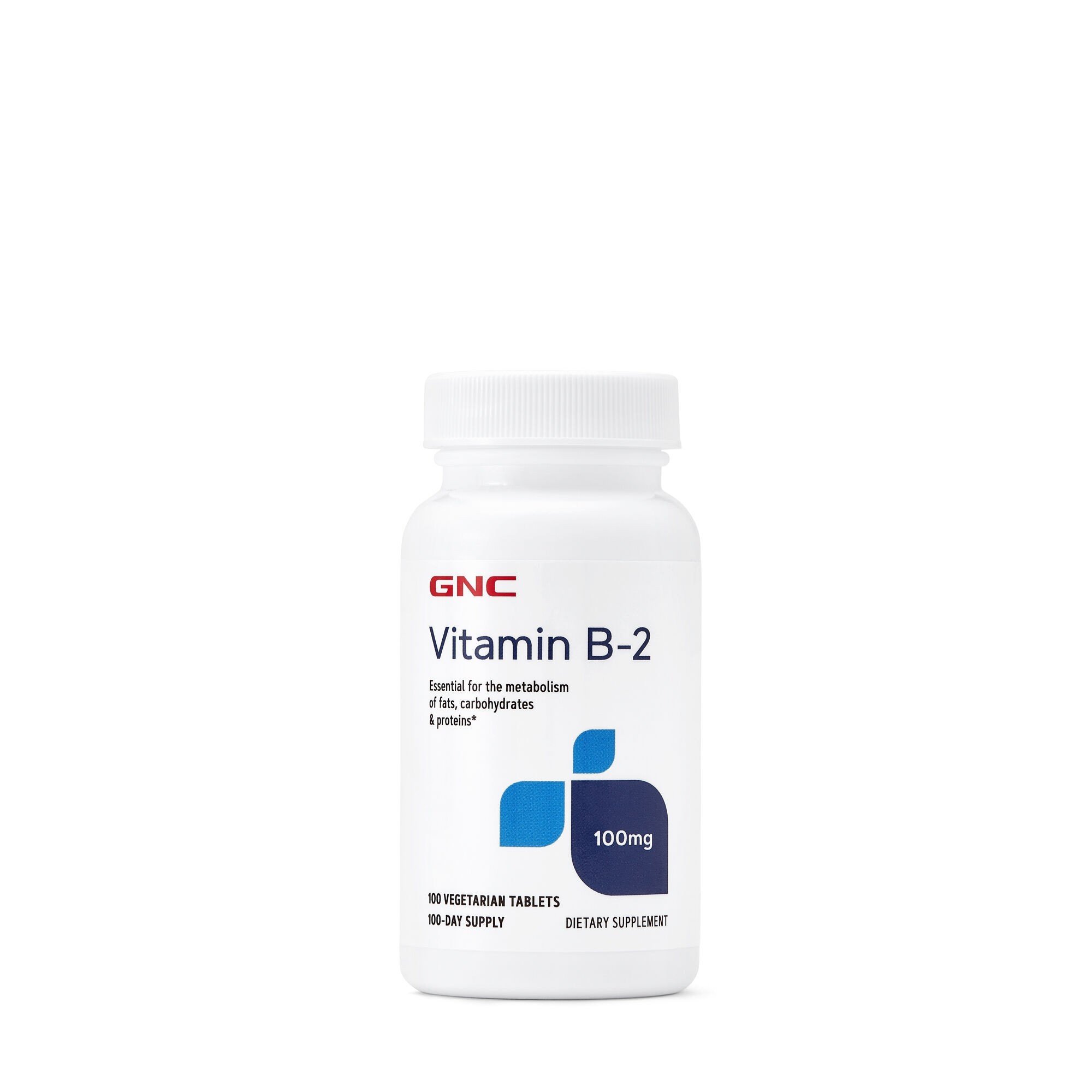 GNC Vitamin B2 100 mg, 100 tablete vegane Inima sanatoasa 2023-10-03