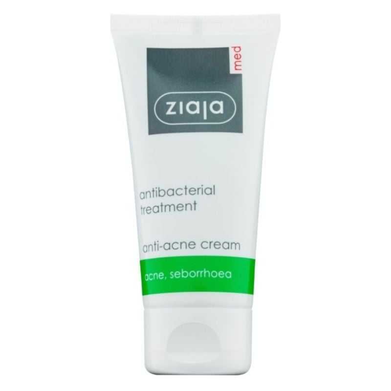 Ziaja Med-crema Antiacneica Pentru Ten Gras, Acneic, Seboreic, 50 Ml