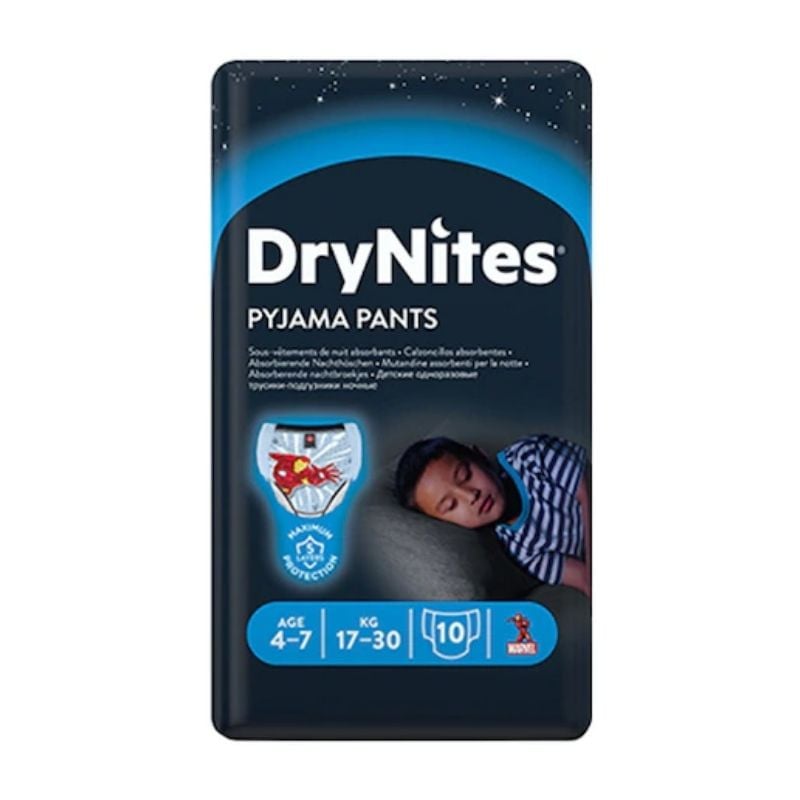 Huggies Drynites Conv 4-7 Ani Baieti,17-30kg, 10bucati