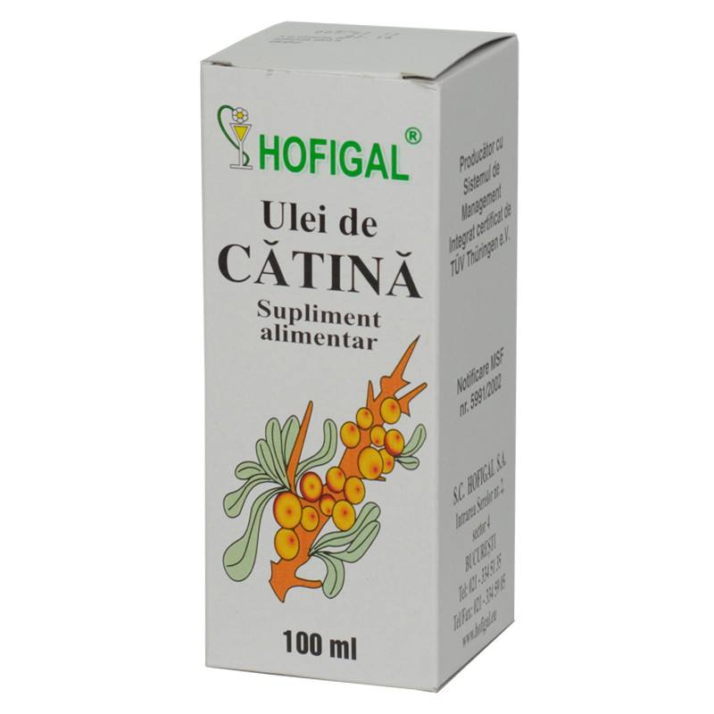 HOFIGAL Ulei Catina, 100 ml 100 imagine teramed.ro
