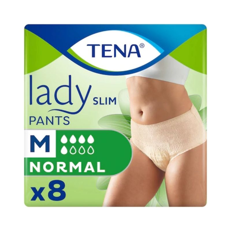 Scutece adulti TENA Lady Slim Pants Normal Medium , 8 buc adulti imagine teramed.ro